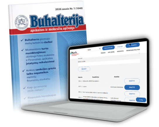 Buhalterio ir vadovo tandemas Praktiniai patarimai įmonės vadovui, kurie naudingi ir buhalteriui